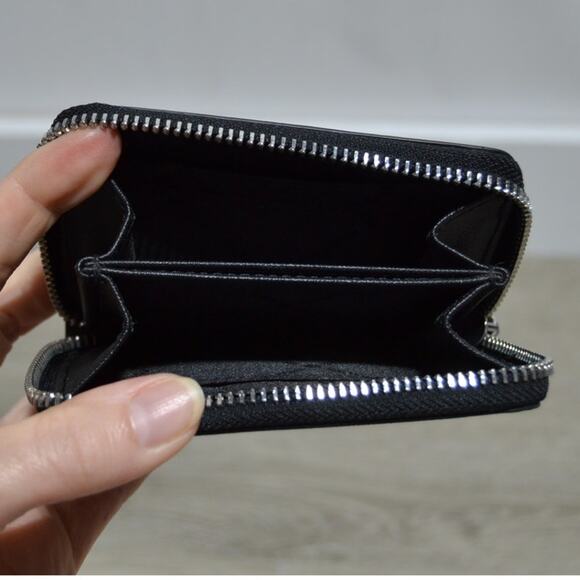 Michael Kors Jet Set Large Black Logo Crossbody Purse & Card Case Wallet Set - Picture 14 of 15